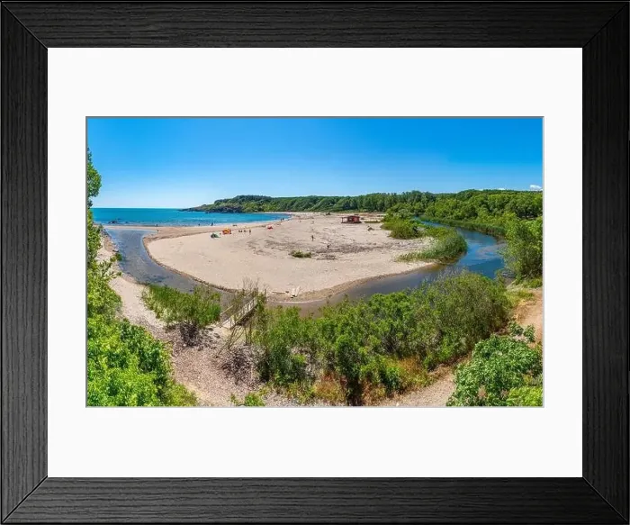Framed Print : Aerial view of Silistar beach in Bulgaria Framed Print : Aerial view of Silistar beach in Bulgaria