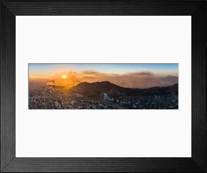 Framed Print : Santiago de Chile city Framed Print : Santiago de Chile city