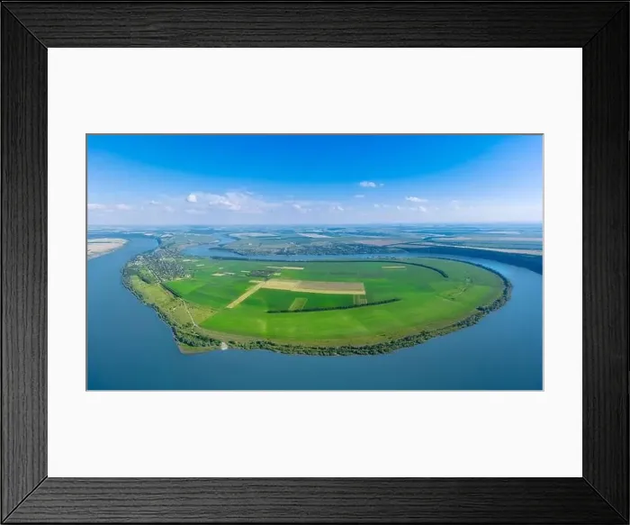 Framed Print : Mystical morning river, the sun's rays shine through the fog Framed Print : Mystical morning river, the sun's rays shine through the fog