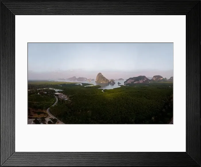 Framed Print : panorama view of Sametnangshe Framed Print : panorama view of Sametnangshe