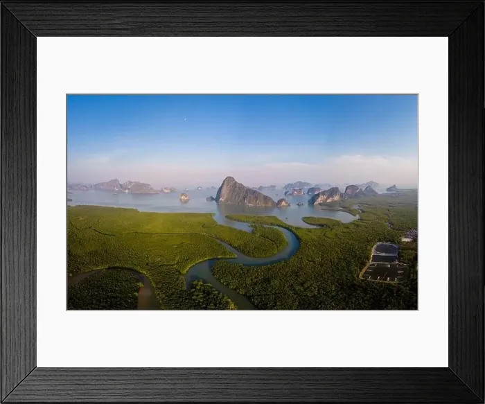 Framed Print : panorama view of Sametnangshe Framed Print : panorama view of Sametnangshe