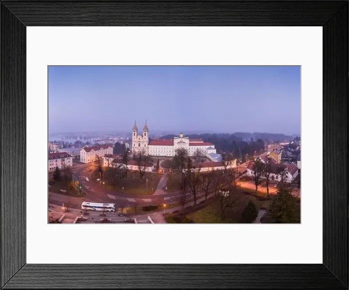Framed Print : Zirc Abbey is a Cistercian abbey, situated in Zirc Hungary Framed Print : Zirc Abbey is a Cistercian abbey, situated in Zirc Hungary