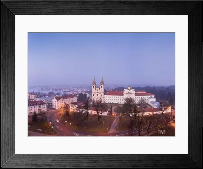Framed Print : Zirc Abbey is a Cistercian abbey, situated in Zirc Hungary Framed Print : Zirc Abbey is a Cistercian abbey, situated in Zirc Hungary