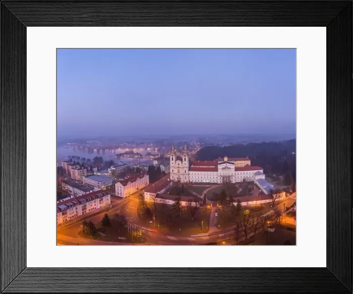 Framed Print : Zirc Abbey is a Cistercian abbey, situated in Zirc Hungary Framed Print : Zirc Abbey is a Cistercian abbey, situated in Zirc Hungary