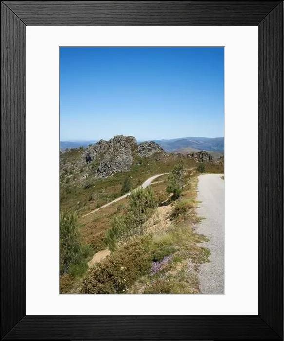 Framed Print : Aldeia da Pena drone aerial village in Arouca Serra da Freita, Portugal Framed Print : Aldeia da Pena drone aerial village in Arouca Serra da Freita, Portugal