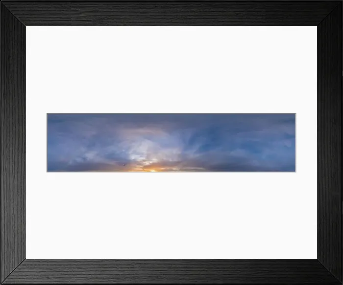 Framed Print : Sky panorama with Altostratus clouds in Seamless spherical equirectangular format Framed Print : Sky panorama with Altostratus clouds in Seamless spherical equirectangular format