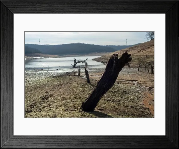 Framed Print : Omerli dam reservoir is very important source of drinking water for Istanbul metropolitan area Framed Print : Omerli dam reservoir is very important source of drinking water for Istanbul metropolitan area