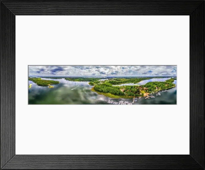 Framed Print : Masuria - the land of a thousand lakes in north-eastern Poland Framed Print : Masuria - the land of a thousand lakes in north-eastern Poland