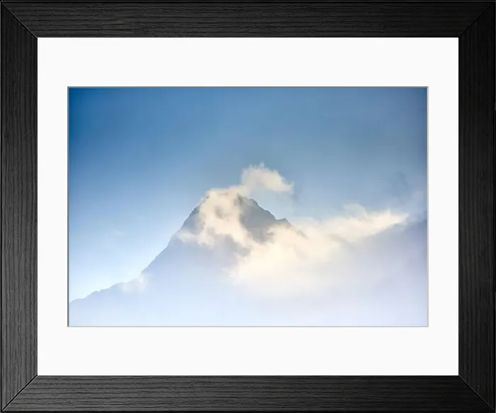 Framed Print : beautiful background of mountain with white clouds Framed Print : beautiful background of mountain with white clouds