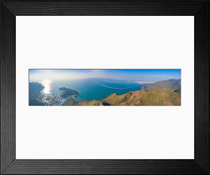 Framed Print : Aerial Panorama view of Tai O, the famous travel destination in Hong Kong, daytime, outdoor Framed Print : Aerial Panorama view of Tai O, the famous travel destination in Hong Kong, daytime, outdoor