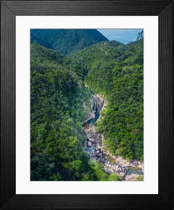 Framed Print : waterfall and river in forest, Sai Kung, Hong Kong, outdoor, daytime, autumn Framed Print : waterfall and river in forest, Sai Kung, Hong Kong, outdoor, daytime, autumn