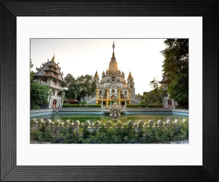 Framed Print : Buu Long Pagoda, District 9, Ho Chi Minh City Framed Print : Buu Long Pagoda, District 9, Ho Chi Minh City