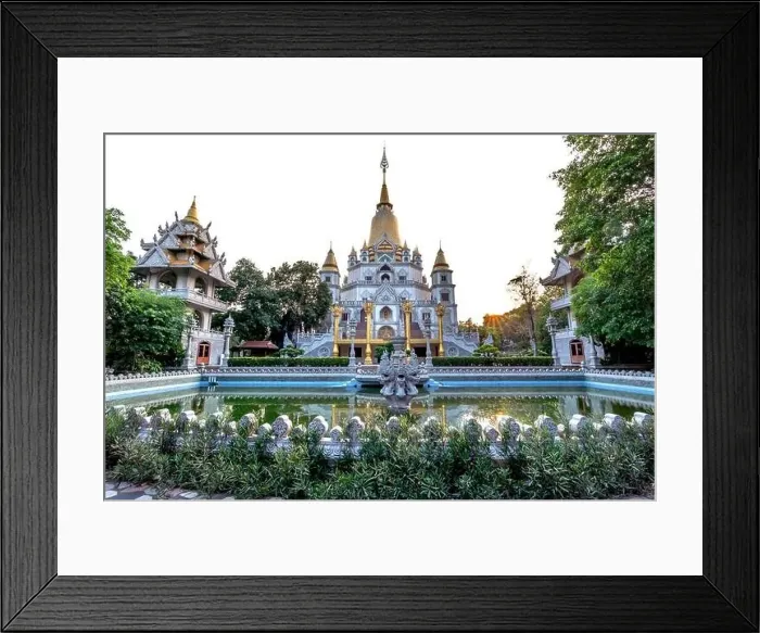 Framed Print : Buu Long Pagoda, District 9, Ho Chi Minh City Framed Print : Buu Long Pagoda, District 9, Ho Chi Minh City