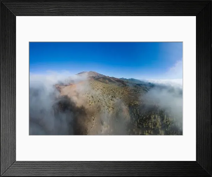 Framed Print : Landscape with Teide mountain in the Teide National Park, Tenerife, Canary islands, Spain Framed Print : Landscape with Teide mountain in the Teide National Park, Tenerife, Canary islands, Spain