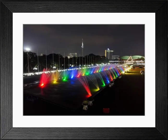 Framed Print : Aerial drone view of the Indonesia Parliament Complex Framed Print : Aerial drone view of the Indonesia Parliament Complex