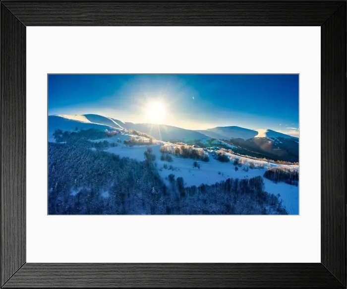 Framed Print : Wonderful landscapes of the Carpathian mountains covered with the first snow in Ukraine near the village of Pylypets Framed Print : Wonderful landscapes of the Carpathian mountains covered with the first snow in Ukraine near the village of Pylypets
