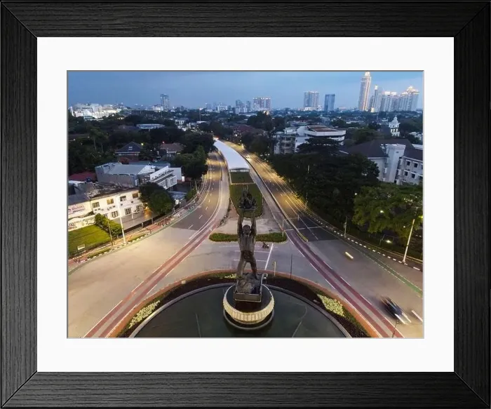 Framed Print : Jakarta, Indonesia, May 6 Framed Print : Jakarta, Indonesia, May 6