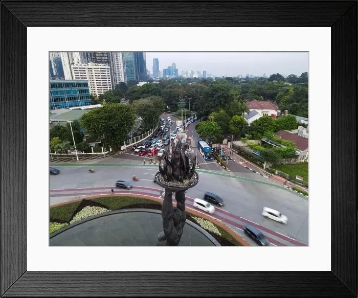 Framed Print : Jakarta, Indonesia, May 6 Framed Print : Jakarta, Indonesia, May 6