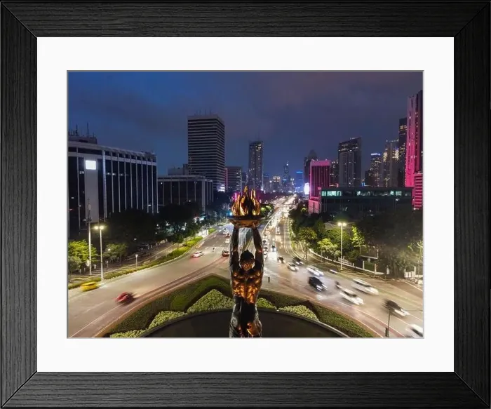 Framed Print : Jakarta, Indonesia, May 6 Framed Print : Jakarta, Indonesia, May 6