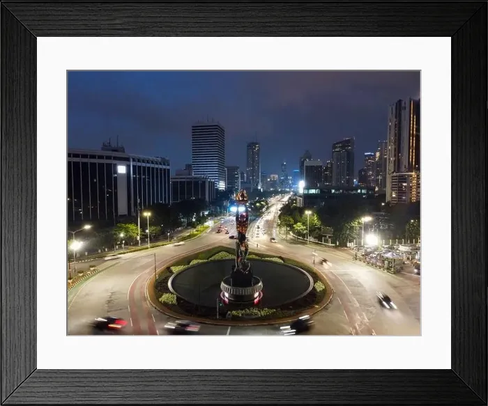 Framed Print : Jakarta, Indonesia, May 6 Framed Print : Jakarta, Indonesia, May 6