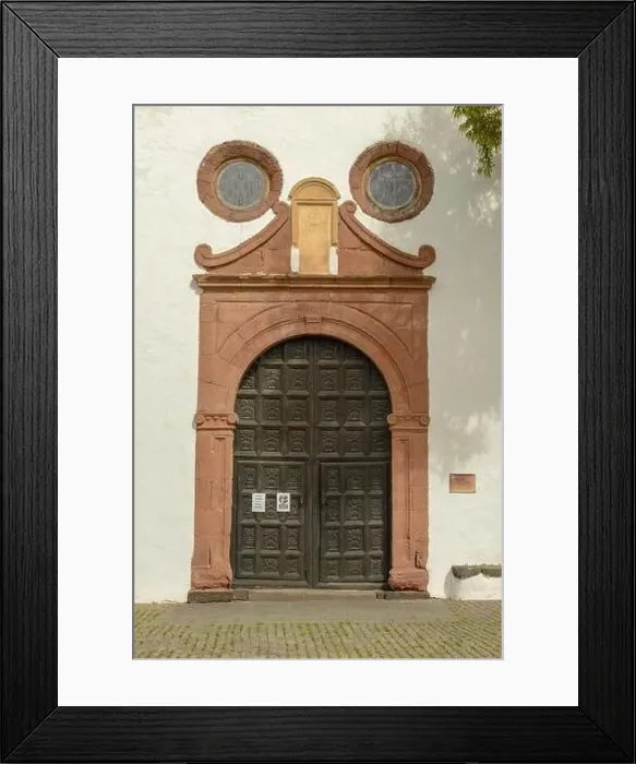 Framed Print : Detail of the colonial town Teguise at the Canary island on Lanzarote in Spain Framed Print : Detail of the colonial town Teguise at the Canary island on Lanzarote in Spain