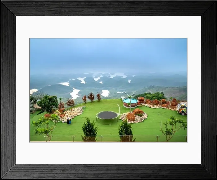 Framed Print : Gia Nghia Town, Dak Nong Province Framed Print : Gia Nghia Town, Dak Nong Province