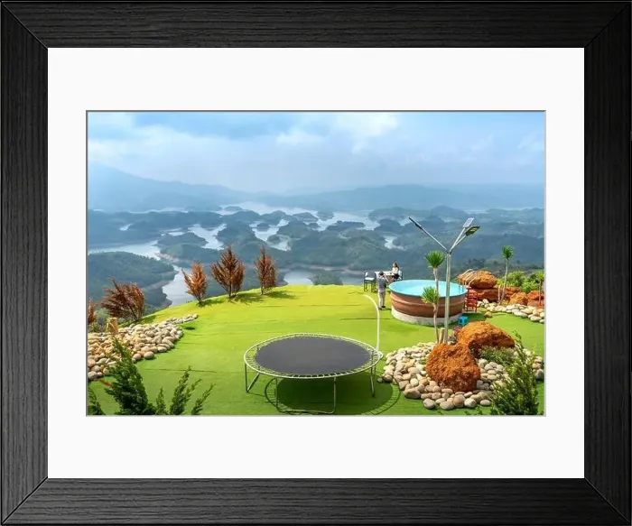 Framed Print : Gia Nghia Town, Dak Nong Province Framed Print : Gia Nghia Town, Dak Nong Province