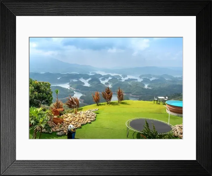 Framed Print : Gia Nghia Town, Dak Nong Province Framed Print : Gia Nghia Town, Dak Nong Province