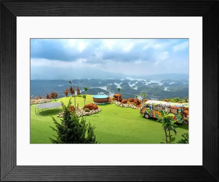 Framed Print : Gia Nghia Town, Dak Nong Province Framed Print : Gia Nghia Town, Dak Nong Province