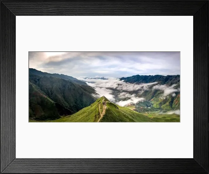 Framed Print : The majestic of Ta Xua mountain. This is a very famous tourist destination in Son La province. Viet Nam Framed Print : The majestic of Ta Xua mountain. This is a very famous tourist destination in Son La province. Viet Nam