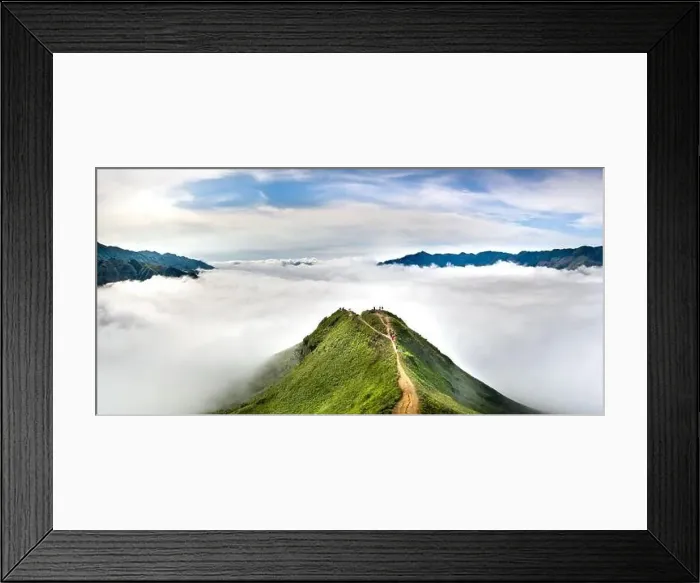 Framed Print : The majestic of Ta Xua mountain. This is a very famous tourist destination in Son La province. Viet Nam Framed Print : The majestic of Ta Xua mountain. This is a very famous tourist destination in Son La province. Viet Nam