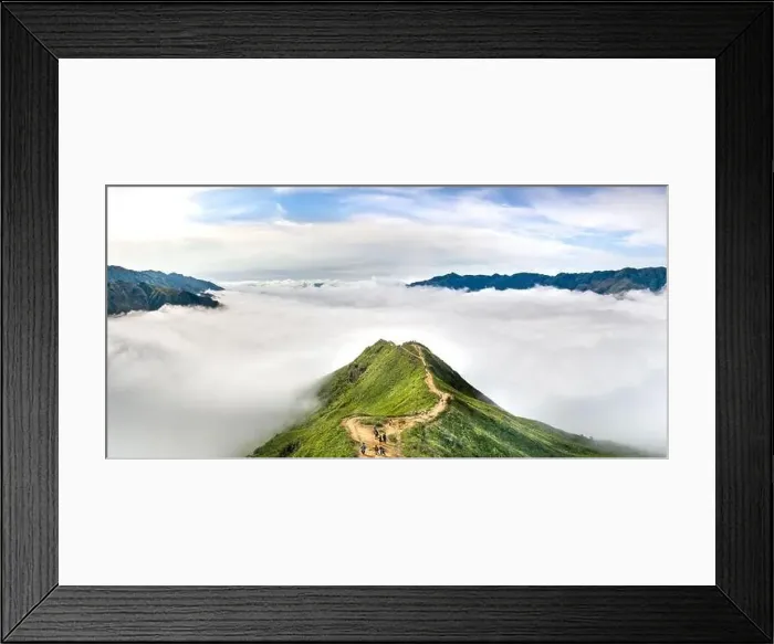 Framed Print : The majestic of Ta Xua mountain. This is a very famous tourist destination in Son La province. Viet Nam Framed Print : The majestic of Ta Xua mountain. This is a very famous tourist destination in Son La province. Viet Nam