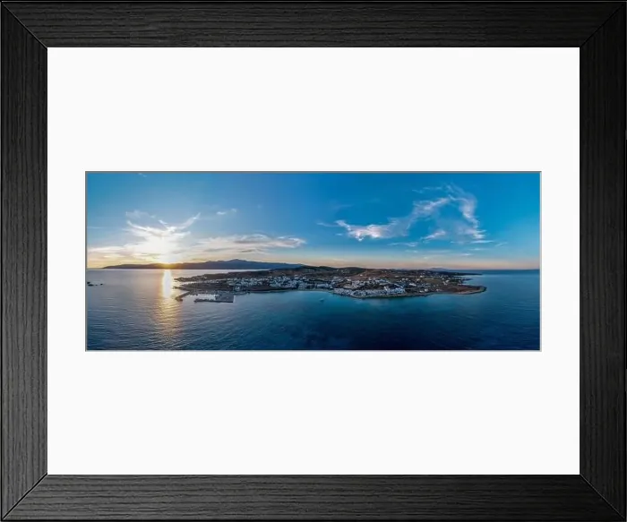Framed Print : Greece, Koufonisi island at sunset Framed Print : Greece, Koufonisi island at sunset