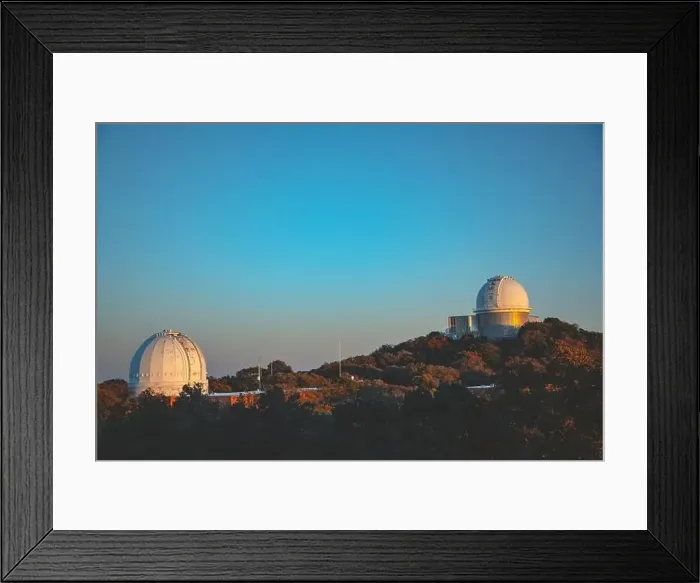Framed Print : Observatory in the sunset Framed Print : Observatory in the sunset