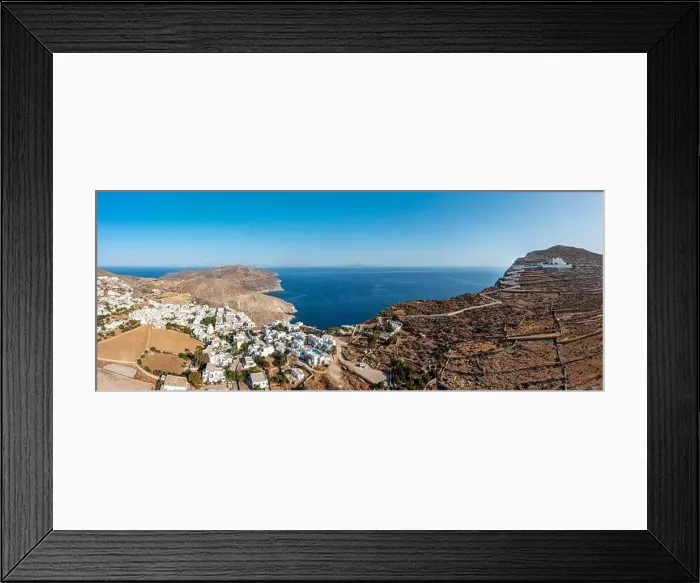 Framed Print : Folegandros island, Greece, Cyclades Framed Print : Folegandros island, Greece, Cyclades