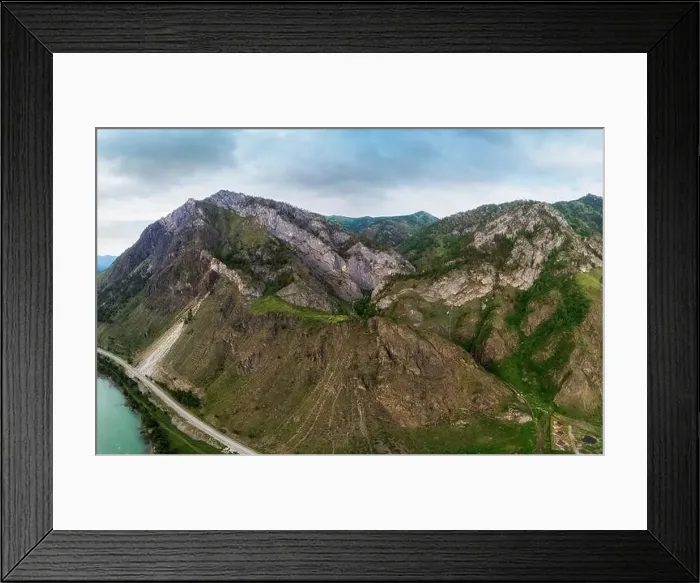 Framed Print : Beauty day in the mountains Framed Print : Beauty day in the mountains