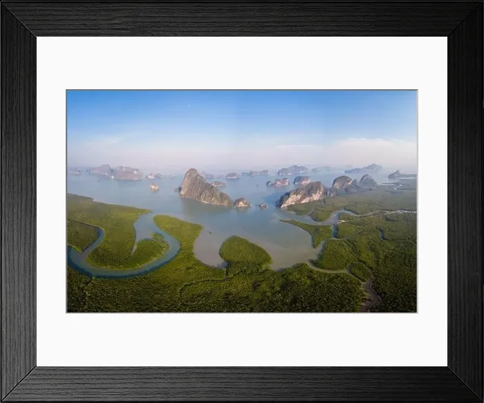 Framed Print : Panorama view of Sametnangshe Framed Print : Panorama view of Sametnangshe