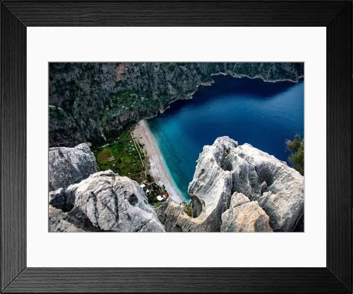 Framed Print : A panoramic photo of the valley of the butterflies Framed Print : A panoramic photo of the valley of the butterflies