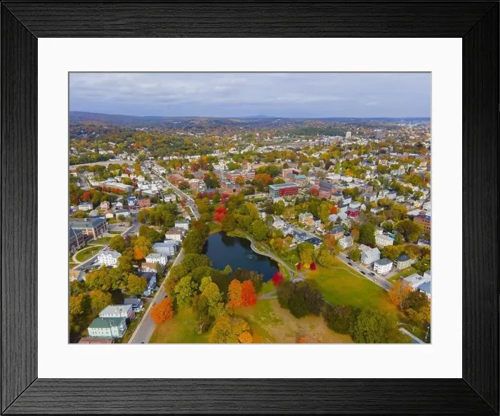 Framed Print : Aerial view of University Park Framed Print : Aerial view of University Park