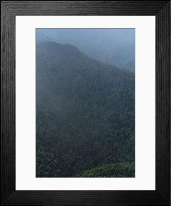 Framed Print : Beautiful landscape of National Park of Russia top view from drone