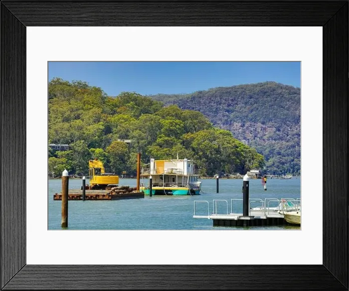 Framed Print : Hawkesbury River on Sydney Central Coast NSW Australia fishing boating wildlife boats yachts seafood restaurants with Framed Print : Hawkesbury River on Sydney Central Coast NSW Australia fishing boating wildlife boats yachts seafood restaurants with