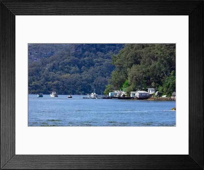 Framed Print : Hawkesbury River on Sydney Central Coast NSW Australia fishing boating wildlife boats yachts seafood restaurants with Framed Print : Hawkesbury River on Sydney Central Coast NSW Australia fishing boating wildlife boats yachts seafood restaurants with