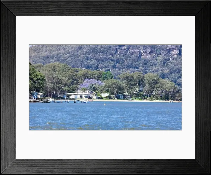 Framed Print : Hawkesbury River on Sydney Central Coast NSW Australia fishing boating wildlife boats yachts seafood restaurants with Framed Print : Hawkesbury River on Sydney Central Coast NSW Australia fishing boating wildlife boats yachts seafood restaurants with