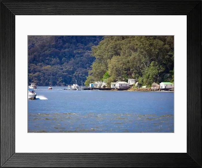 Framed Print : Hawkesbury River on Sydney Central Coast NSW Australia fishing boating wildlife boats yachts seafood restaurants with Framed Print : Hawkesbury River on Sydney Central Coast NSW Australia fishing boating wildlife boats yachts seafood restaurants with