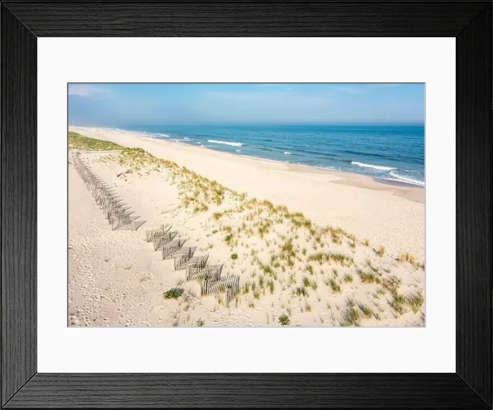 Framed Print : aerial view of Coopers Beach, Southampton, NY Framed Print : aerial view of Coopers Beach, Southampton, NY
