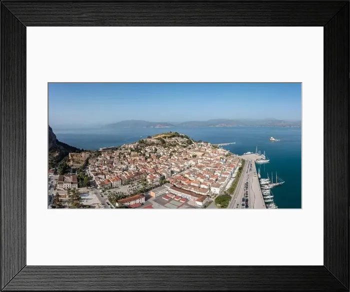 Framed Print : Greece, Nafplio city and Bourtzi Framed Print : Greece, Nafplio city and Bourtzi