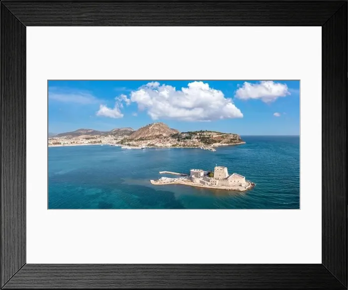 Framed Print : Greece, Nafplio city and Bourtzi Framed Print : Greece, Nafplio city and Bourtzi