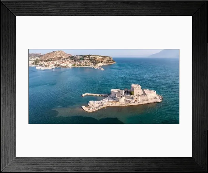 Framed Print : Greece, Nafplio city and Bourtzi Framed Print : Greece, Nafplio city and Bourtzi