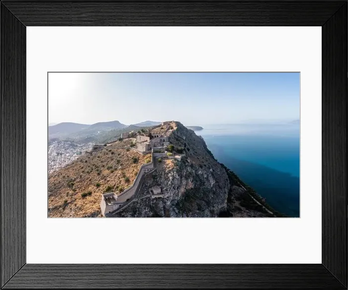 Framed Print : Greece, Nafplio city, Palamidi castle Framed Print : Greece, Nafplio city, Palamidi castle