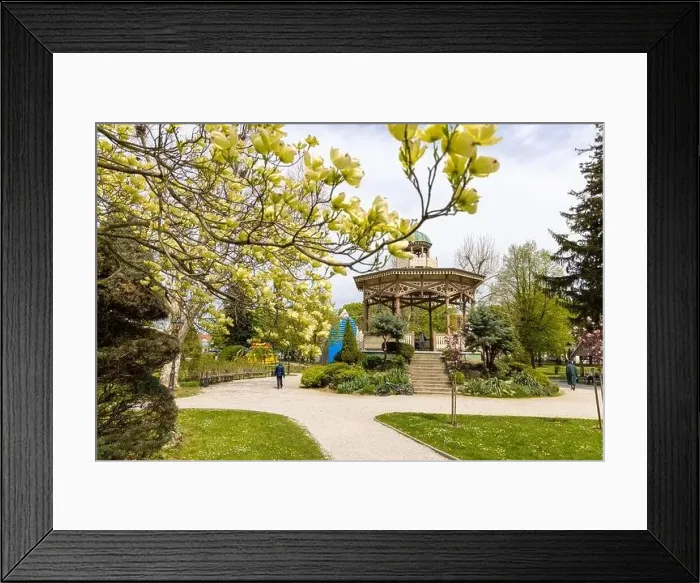Framed Print : Centre of Koprivnica town in Croatia Framed Print : Centre of Koprivnica town in Croatia